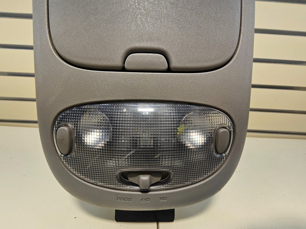 🔥01-07 Toyota Sequoia Overhead Console Display Dome Light Map Assembly GRAY OEM