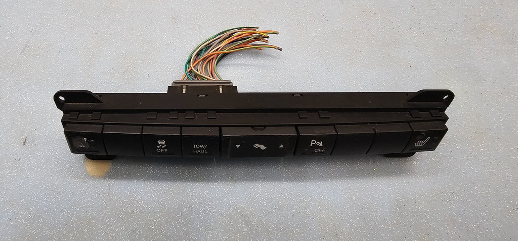 🔥04-07 Grand Cherokee Commander Traction Switch TCS OFF Panel Assembly Black