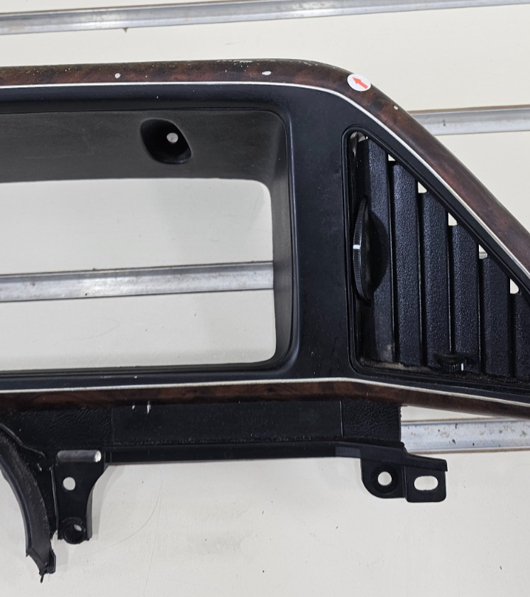 87-91 Ford F150 F250 BRONCO Dash Instrument CLUSTER Bezel Speedometer Woodgrain