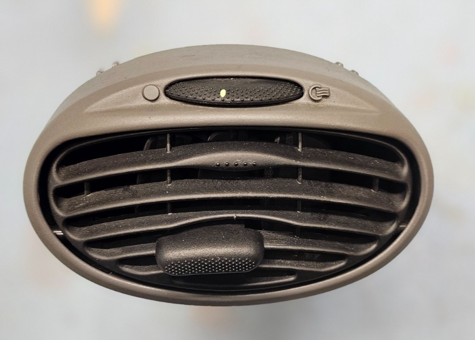 🔥00-04 FORD FOCUS Dash Left Driver Air Vent A/C AC Heater Panel Black/Tan