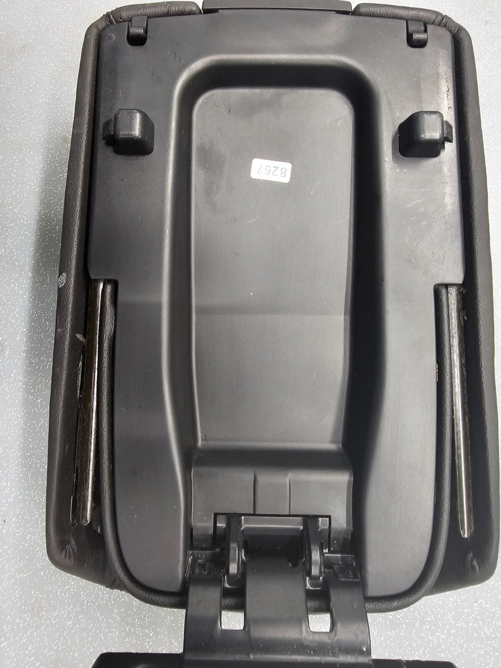 🔥04-09 Jaguar XJ8 Front Center Console Arm Rest Lid Cover Top Assembly Black