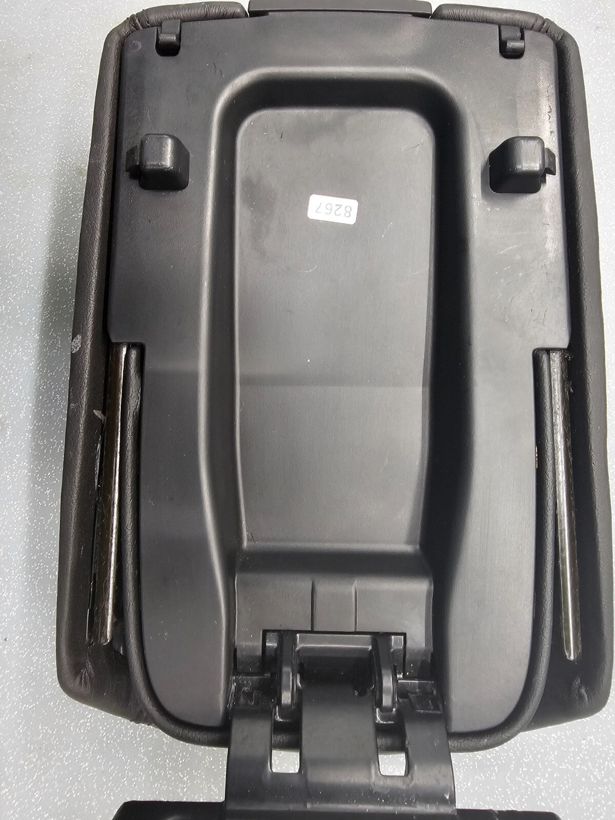 🔥04-09 Jaguar XJ8 Front Center Console Arm Rest Lid Cover Top Assembly Black