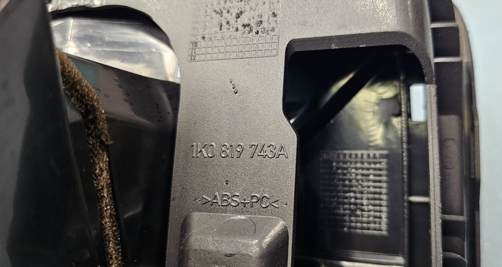 🔥05-10 Volkswagen Jetta Golf Dash AC Air Vent Heater Conditioning Bezel Black