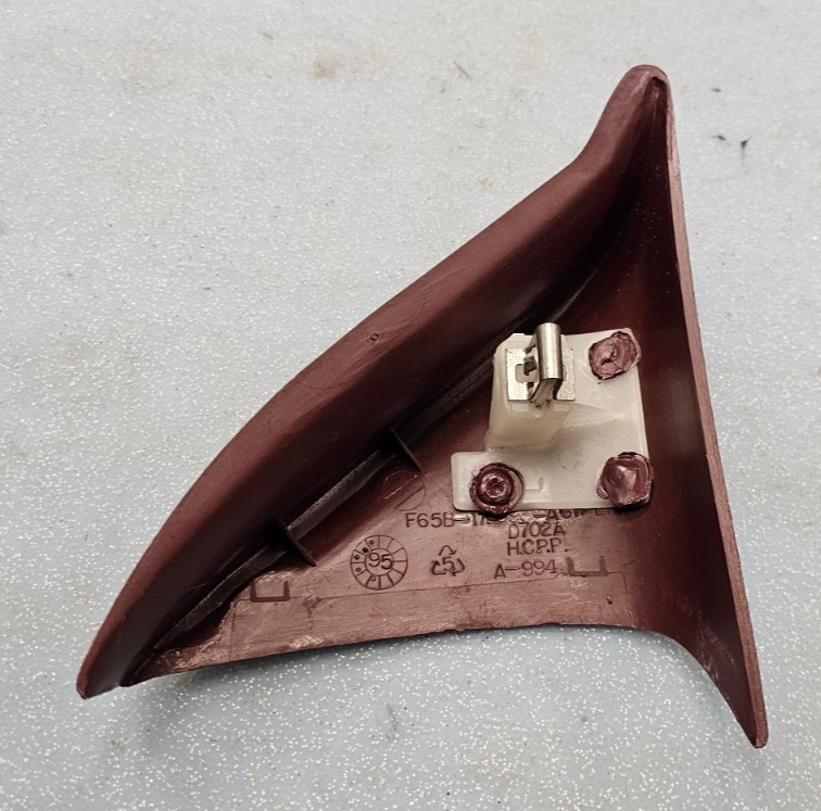 🔥1997-2004 Ford F-150 Door Panel Mirror Trim Sail Left Driver Side OEM MAROON