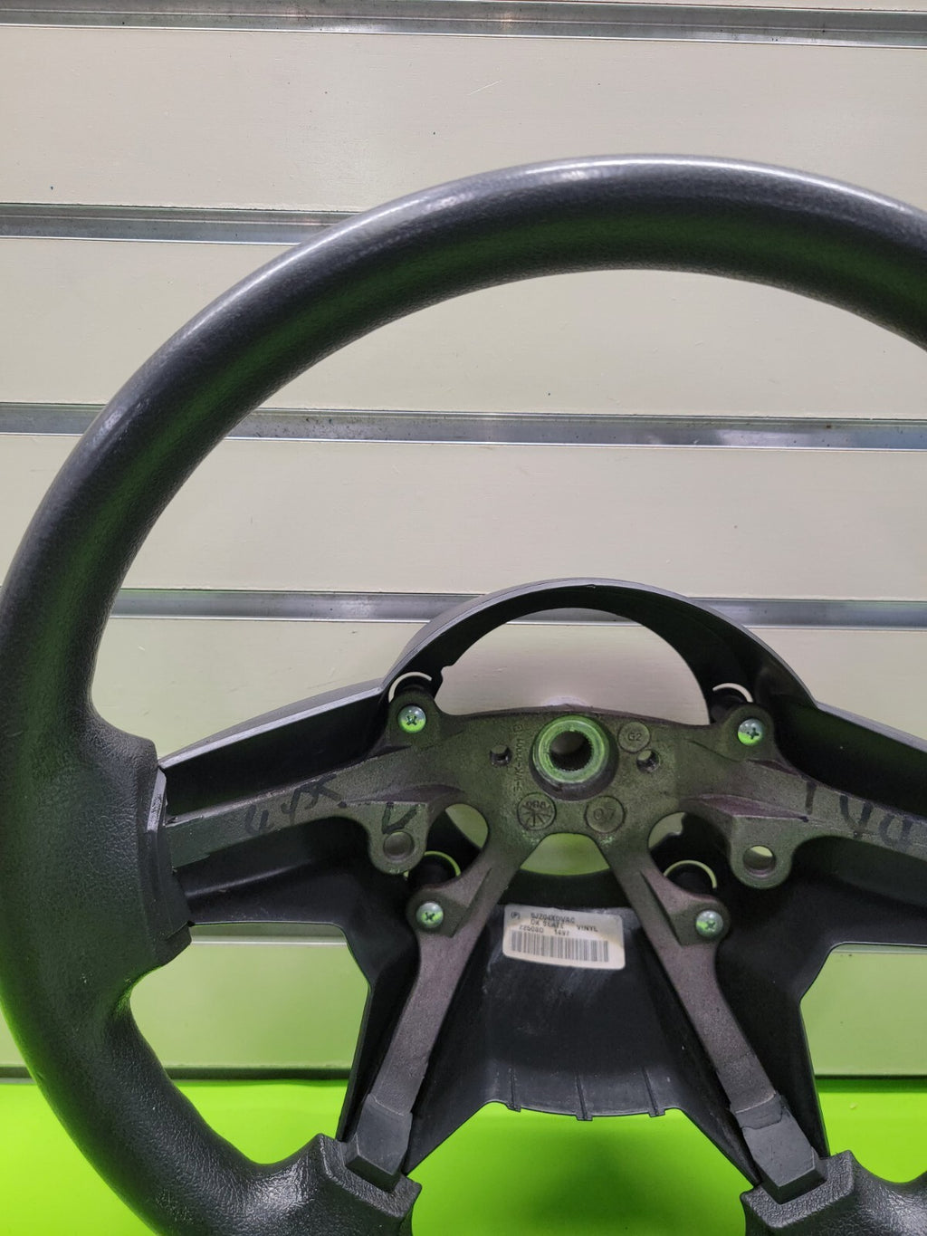 🔥2006-2010 Jeep Commander Leather Steering Wheel with Buttons Factory OEM