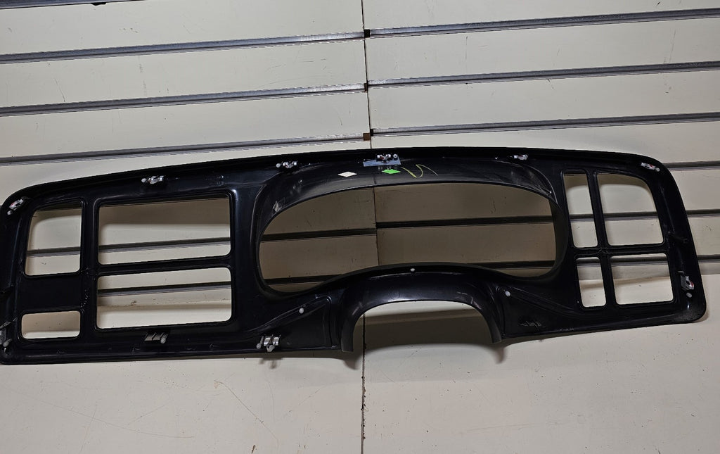 🔥99-02 CHEVY GMC Instrument Cluster Speedometer Dash Trim Panel Bezel Black C4