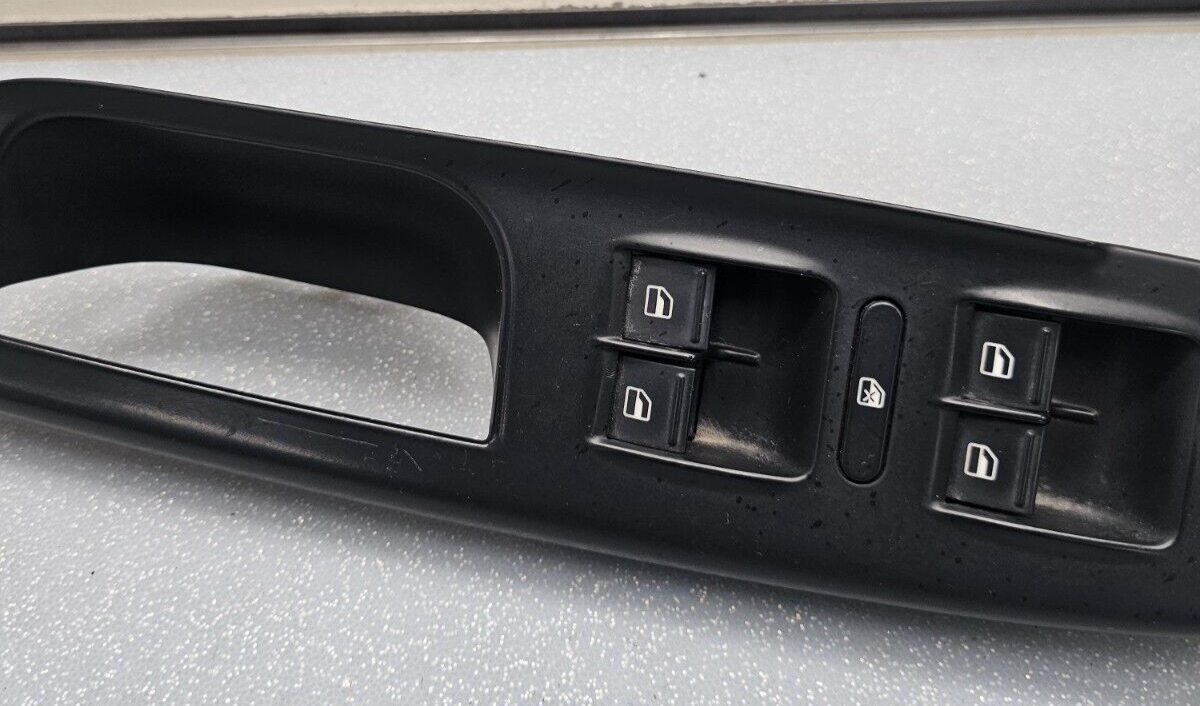 06-10 Passat Golf Jetta Rabbit Left Driver Door Master Power Window Switch Black