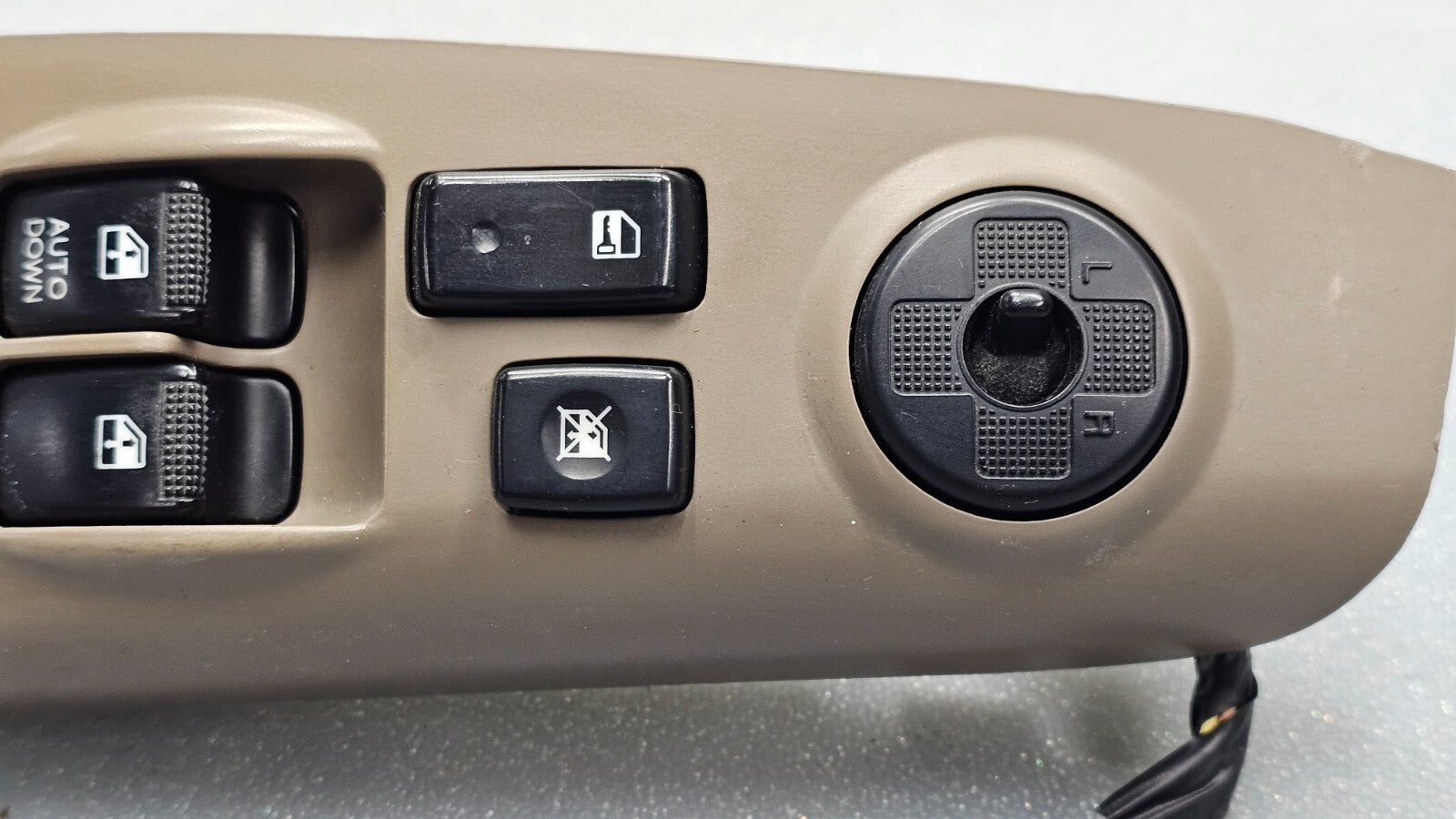 🔥05-10 SPORTAGE LEFT DRIVER MASTER POWER WINDOW SWITCH CONTROL ASSEMBLY TAN OEM