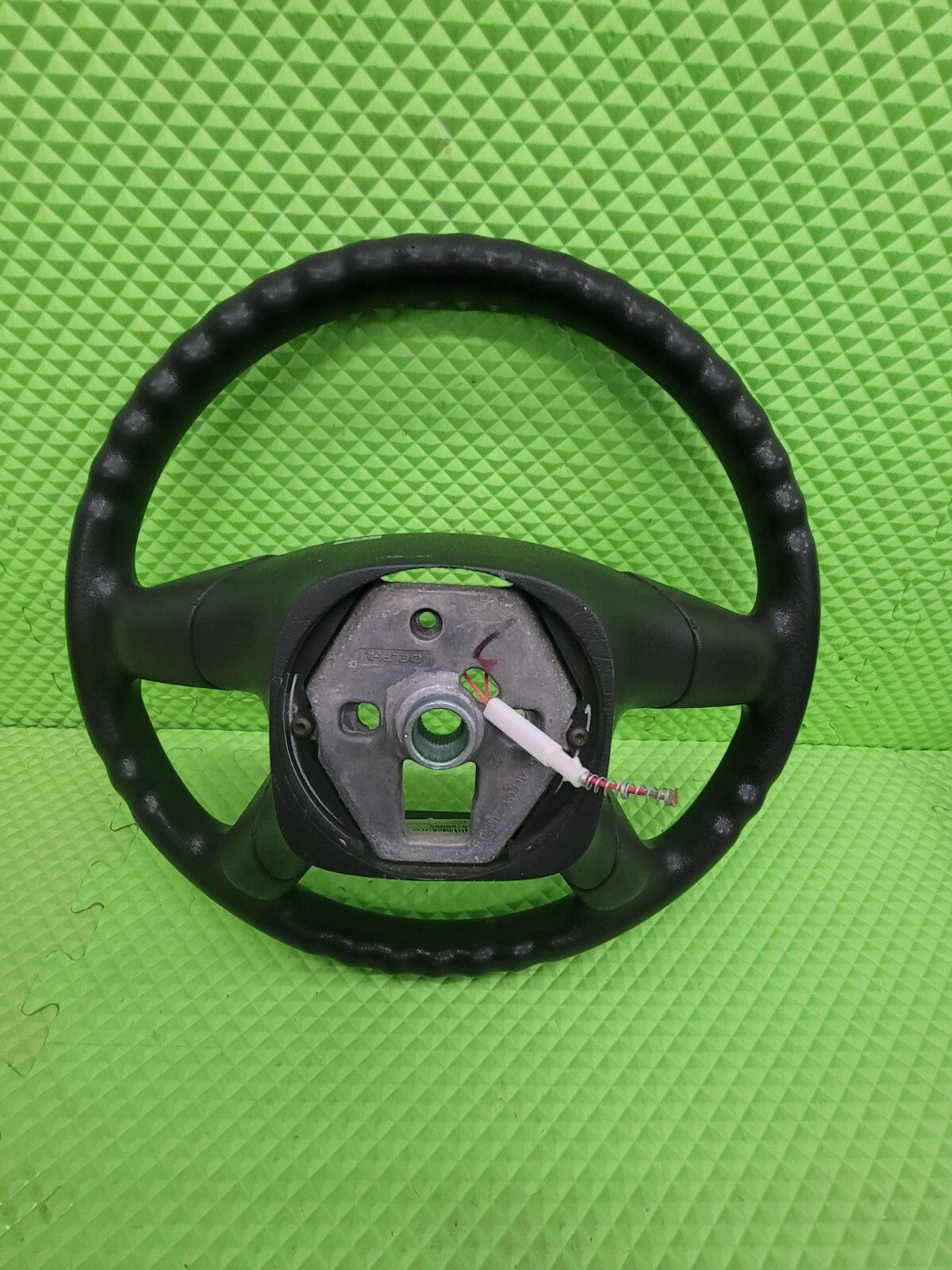 🔥03-06 SILVERADO SIERRA YUKON TAHOE SUBURBAN STEERING WHEEL LEATHER BLACK