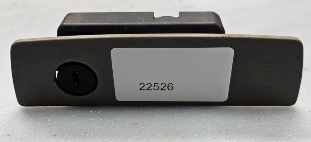 🔥07-10 Jeep Wrangler Mopar Glove Box Latch Compartment Door Handle GREY OEM