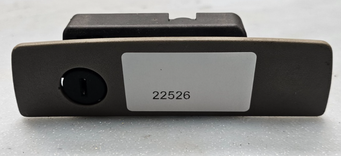 🔥07-10 Jeep Wrangler Mopar Glove Box Latch Compartment Door Handle GREY OEM