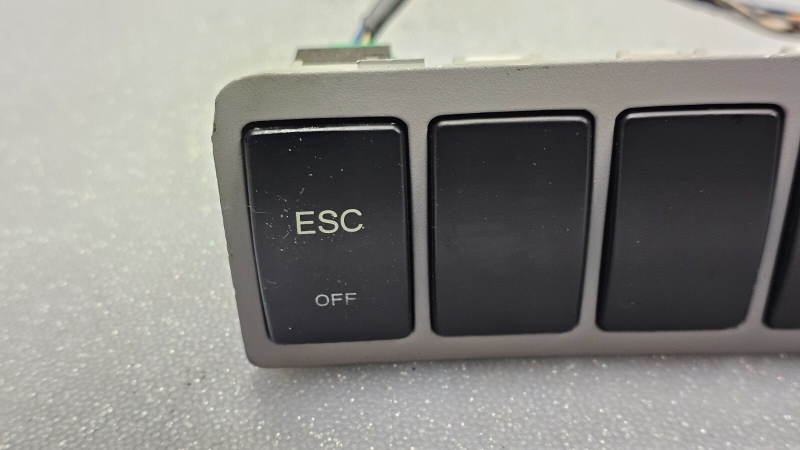 05-07 Hyundai Sonata Dash Dimmer Light Switch Cover Bezel Trim Control Panel Tan