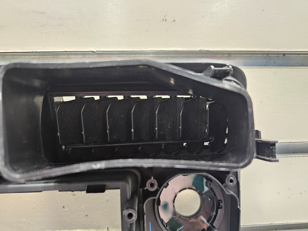 01-05 HONDA CIVIC DASH AM FM RADIO DISPLAY BEZEL CLIMATE CONTROL ASSEMBLY BLACK
