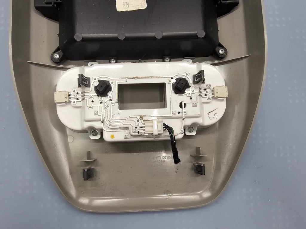 🔥04-08Ford F-150 Overhead Console DOME Map Light Roof🔴Storage Assembly GRAY 09