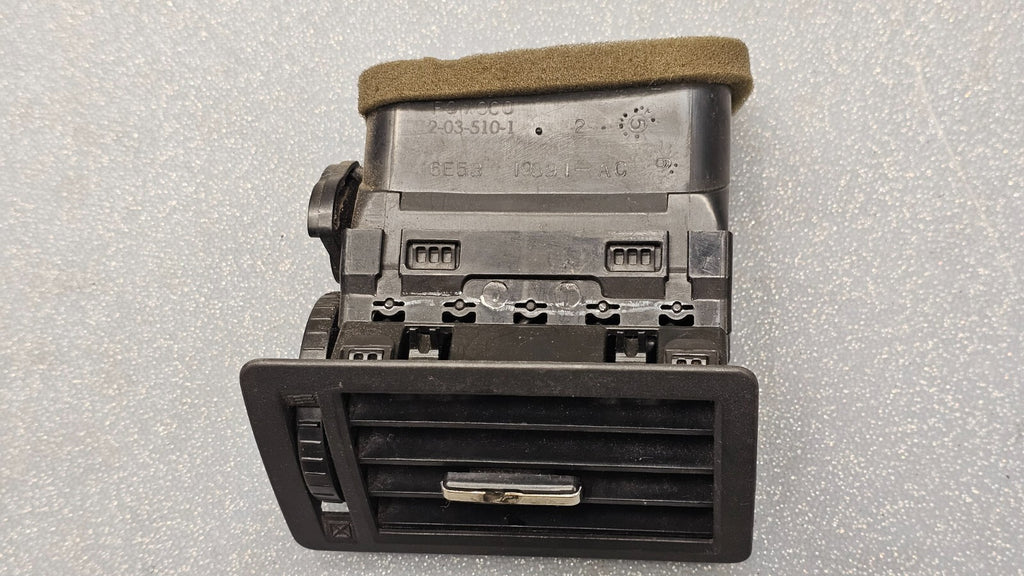 🔥06-09 Fusion Milan Dash Left Driver Master AC A/C Air Vent Heater Panel Black
