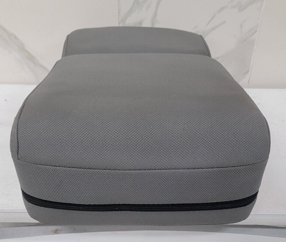 🔥04-08 FORD F150 Center Front Console JUMP SEAT Armrest Cloth Light Gray JS1