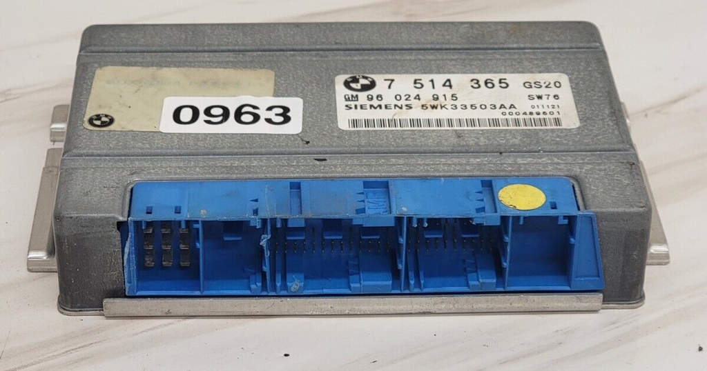 2002 BMW 3-SERIES TRANSMISSION COMPUTER TCM 7 514 365