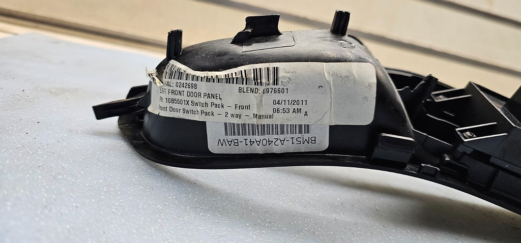 🔥12-18 Ford Focus Left driver Master Power Door Window Switch Bezel Black OEM