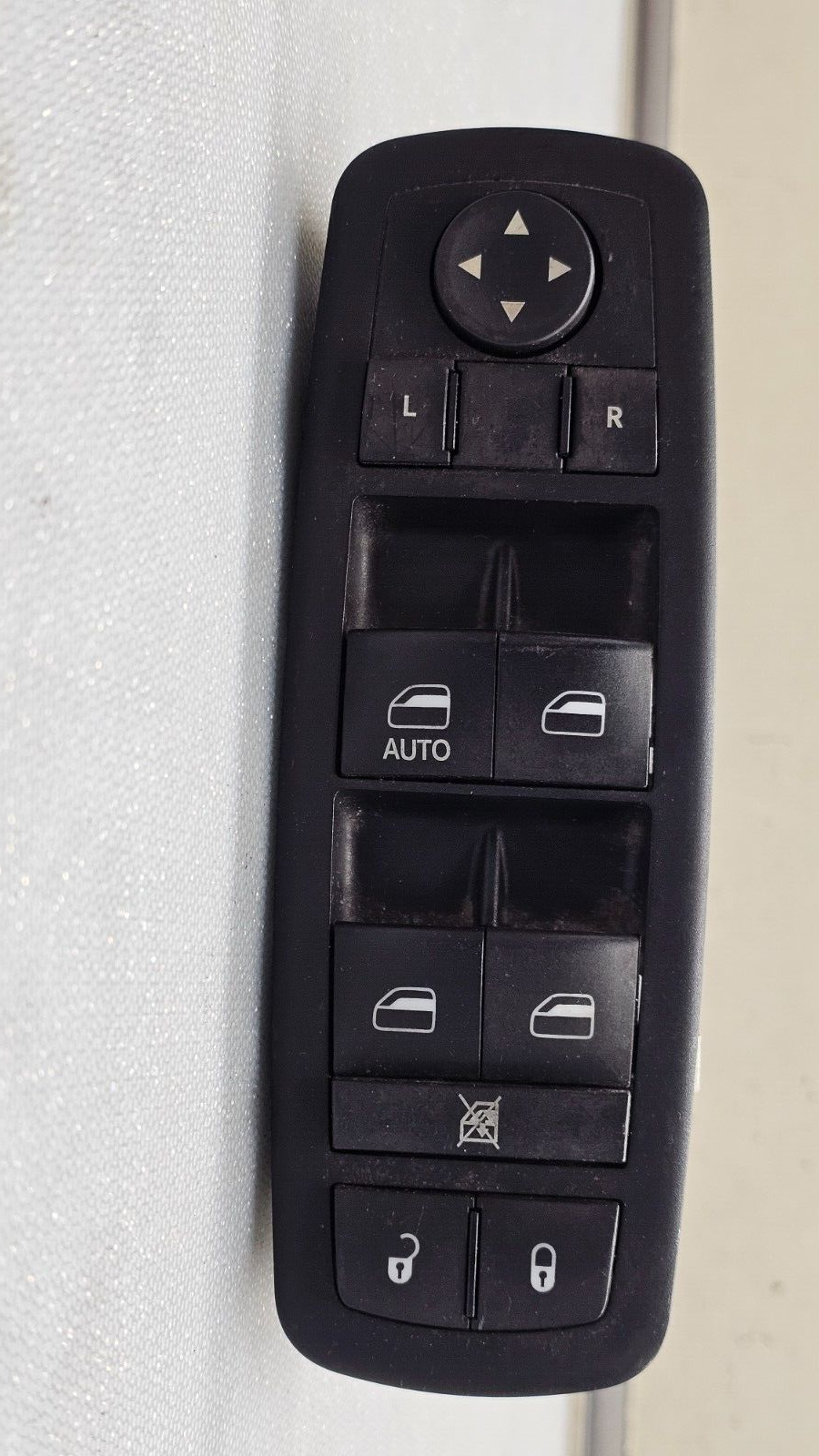 🔥08-20 Grand Caravan Town Country Master Left Driver Window Switch BLACK WS29
