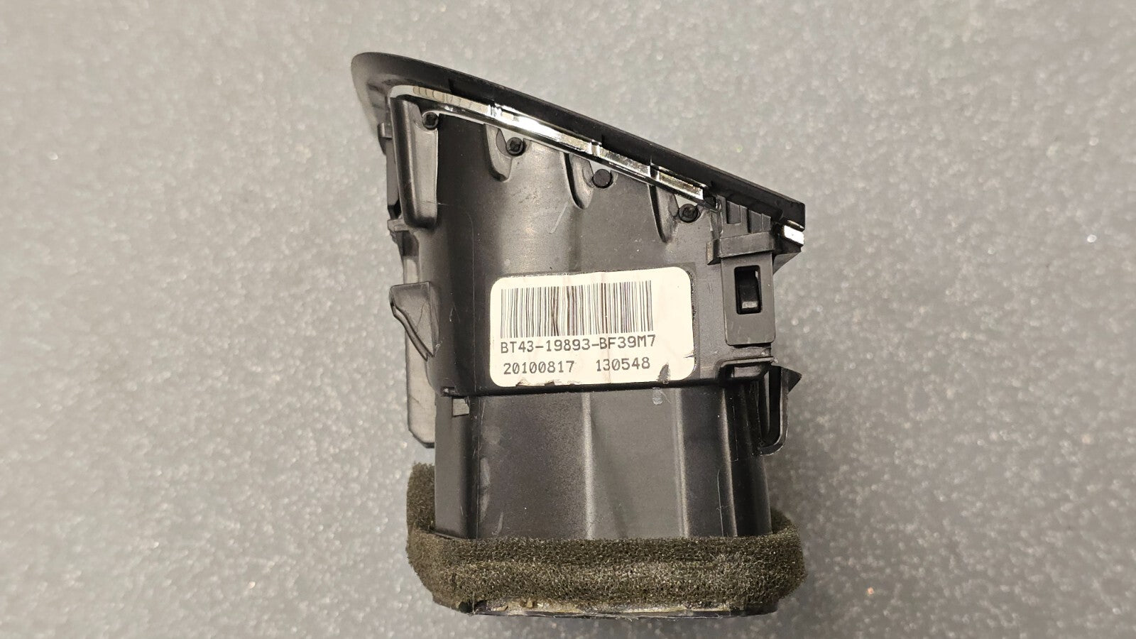 🔥11-14 FORD EDGE DASH RIGHT PASSENGER AC A/C AIR VENT HEATER PANEL BLACK OEM