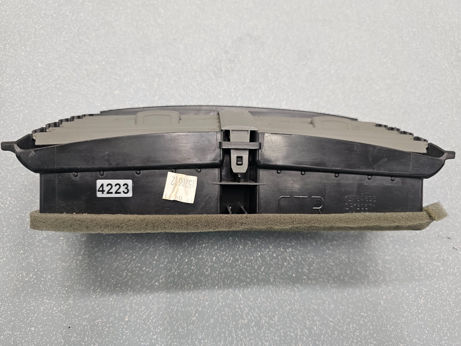 🔥08-12 Chevy Malibu Center Dash Double Air Vent Heater Conditioner Bezel Black