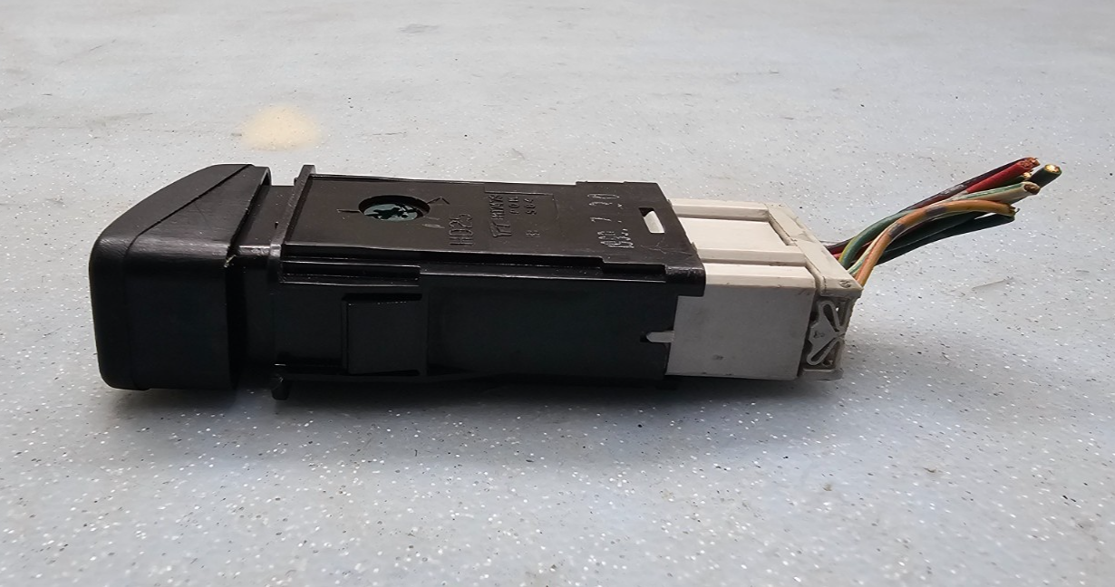 🔥98-02 Honda Accord Emergency Hazard Warning Flasher Switch Black