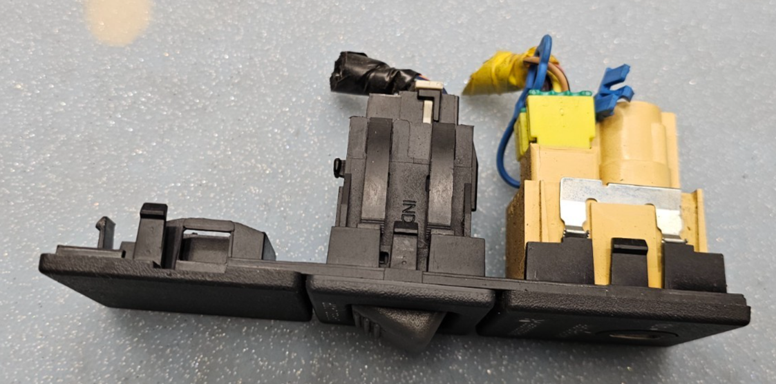 🔥95-99 CHEVY GMC TAHOE YUKON C/K TRUCK DASH AIR PASSENGER BAG CARGO LAMP SWITCH