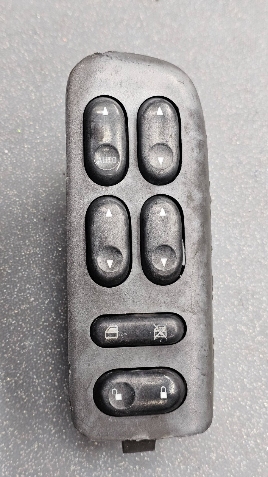 🔥01-07 Escape Mariner Tribute Front Left Driver Master Door Window Switch Gray