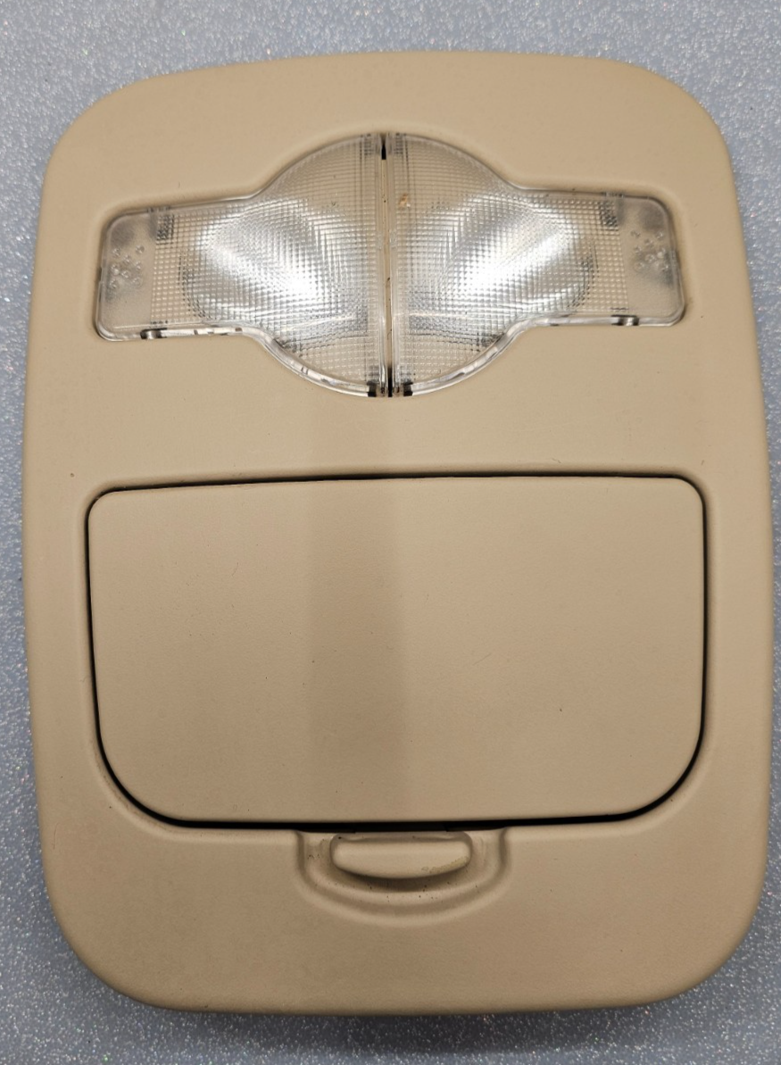 🔥04-08 Pontiac Grand Prix Overhead Console Dome Map Light Sunroof Assembly Tan