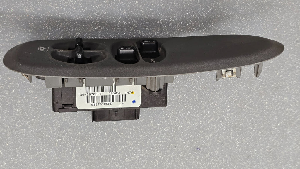 🔥04-07 CARAVAN TOWN COUNTRY DRIVER MASTER DOOR LOCK WINDOW CONTROL SWITCH GRAY
