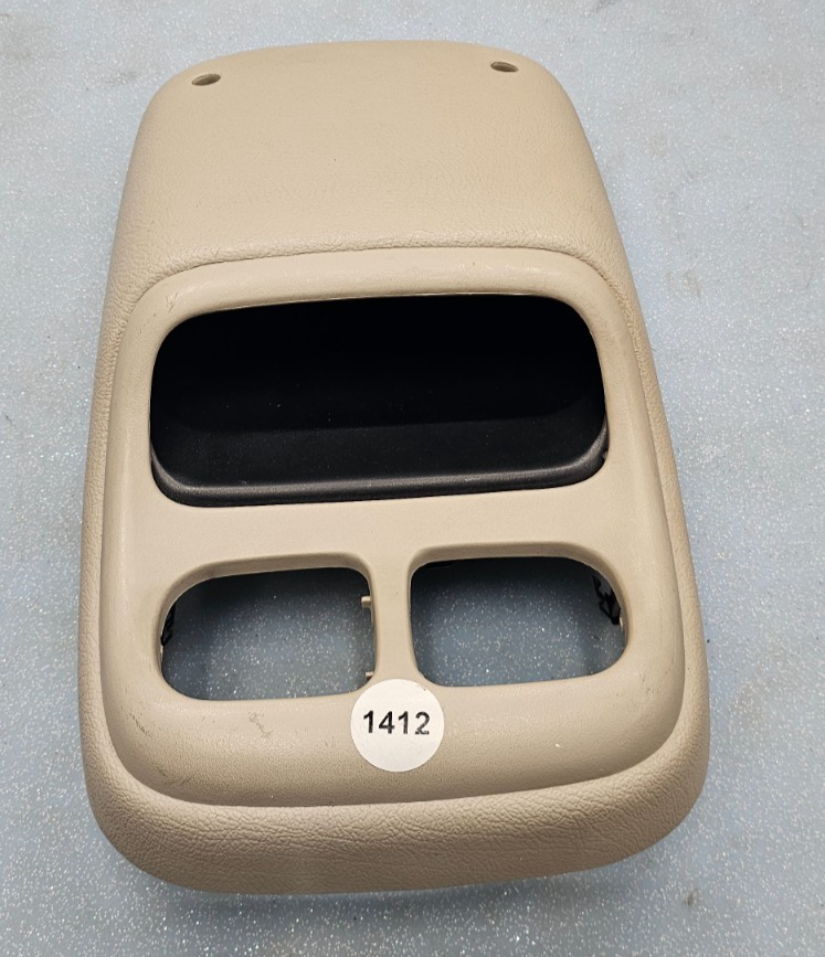 🔥94-97 Dodge RAM Front Overhead Console DOME Map Light Lamp Roof Storage Tan