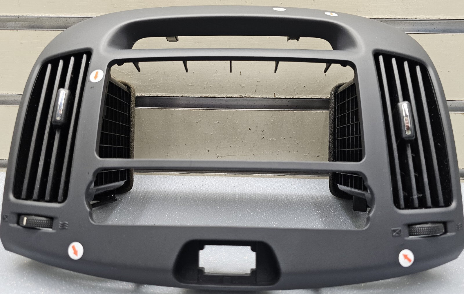 🔥07-10 Elantra Dash FM Radio Display Stereo Bezel Trim Instrument Panel DK GRAY