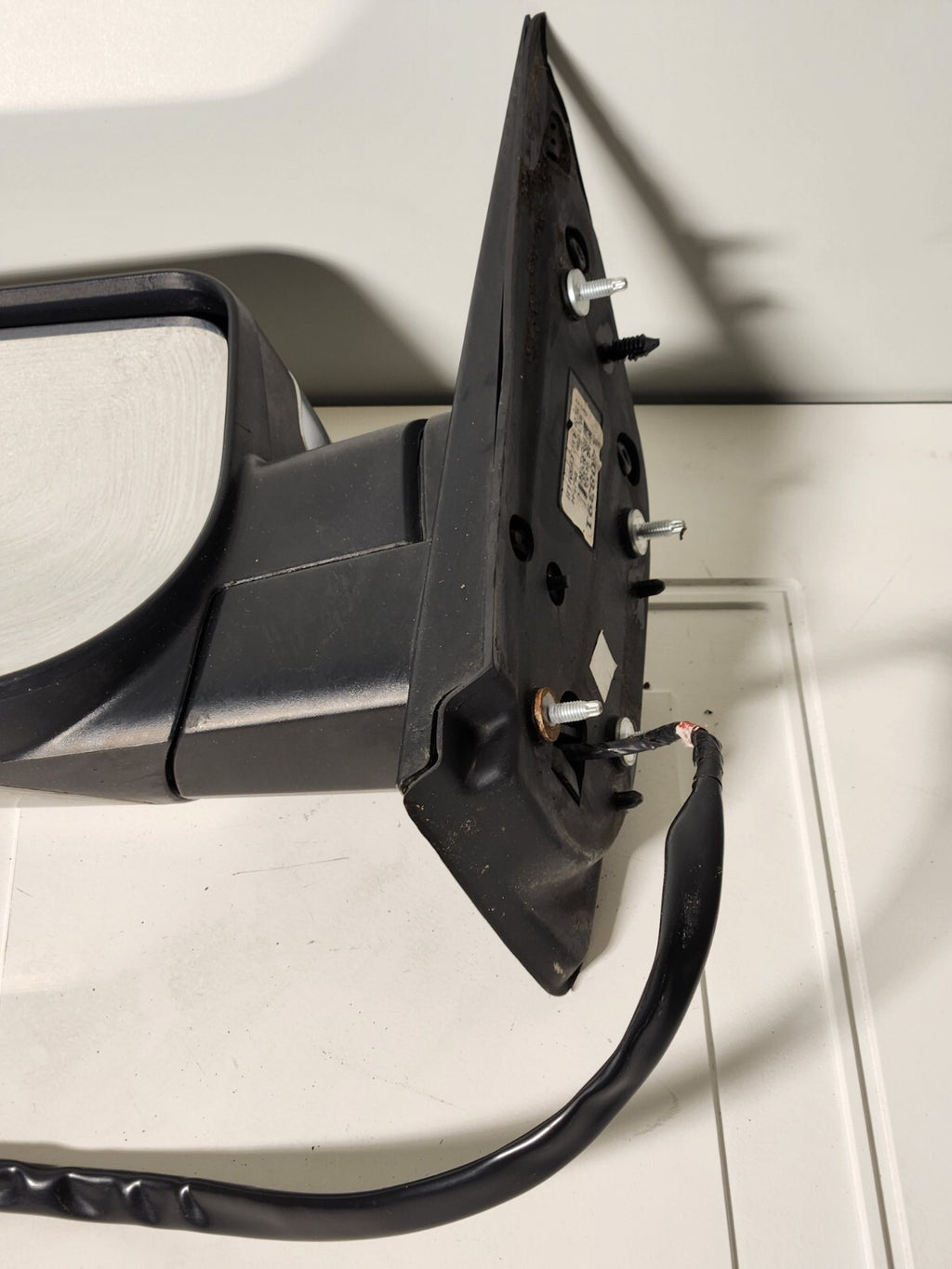 🔥04-14 Nissan Armada Left Driver Chrome Power Mirror W/Ht Mem Lamp Black