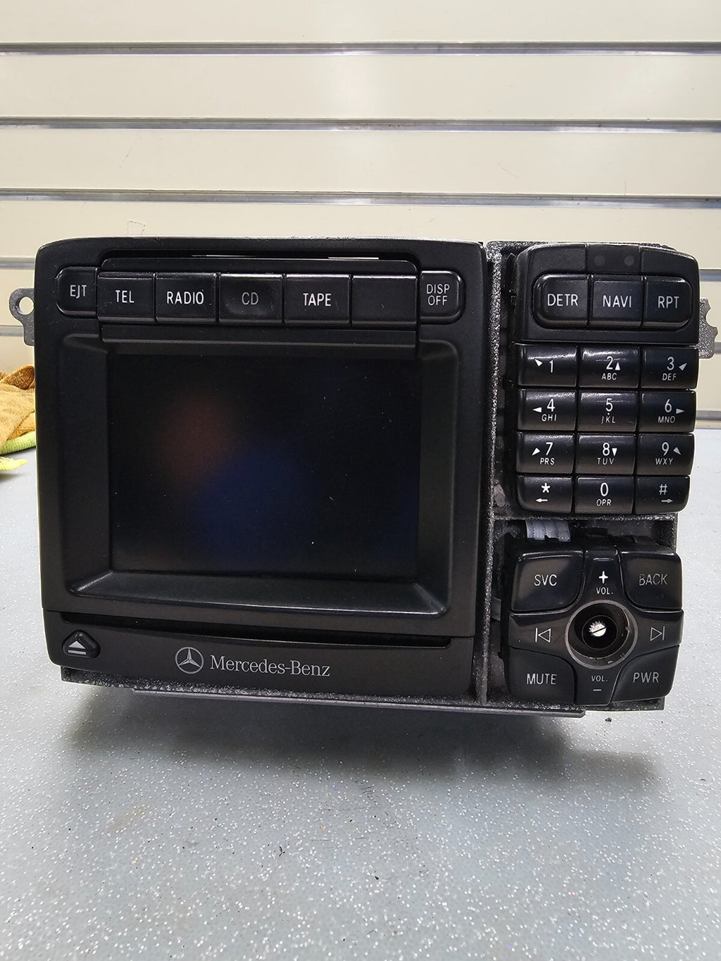 🔥2000-2002 MERCEDES-BENZ S430 AUDIO/NAVIGATION DOUBLE DIN HEAD UNIT ASSY A2537