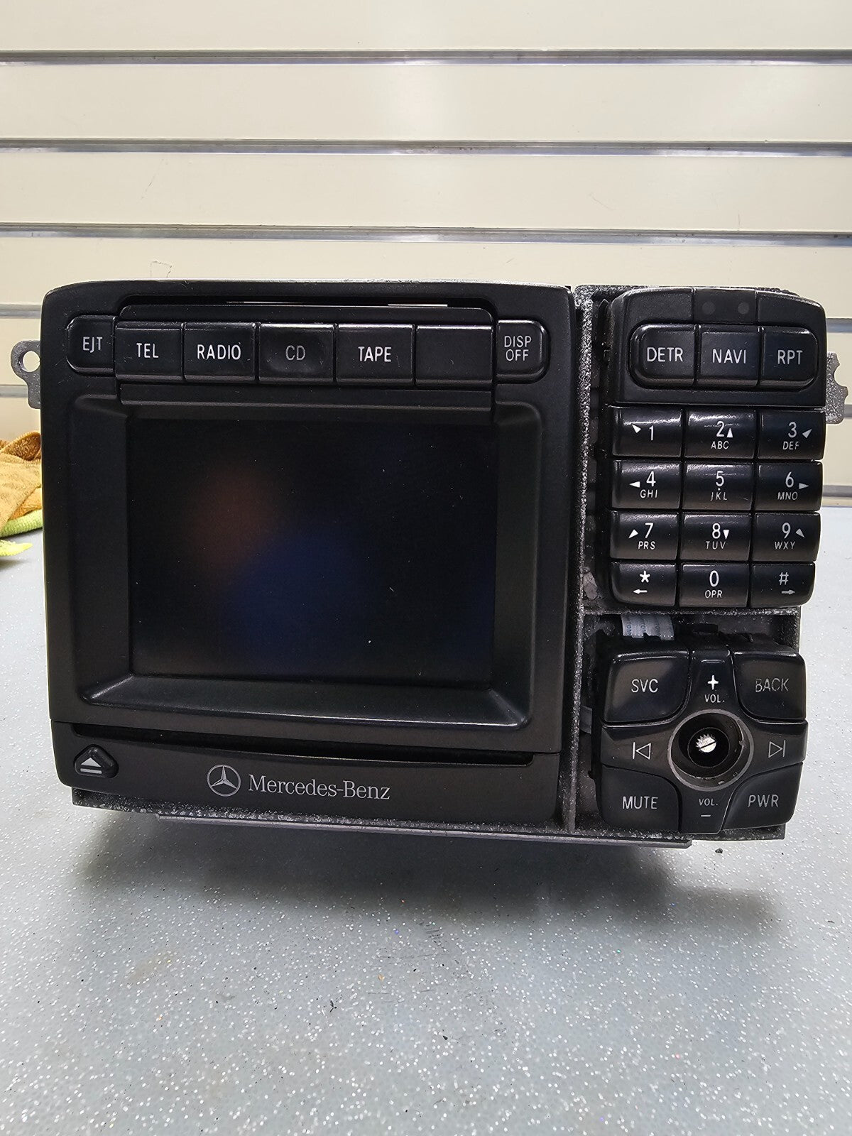 🔥2000-2002 MERCEDES-BENZ S430 AUDIO/NAVIGATION DOUBLE DIN HEAD UNIT ASSY A2537