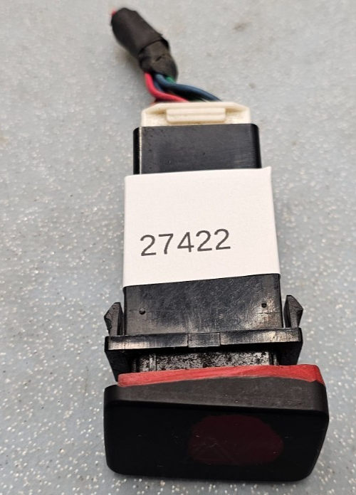 🔥01-05 SONATA OPTIMA Hazard Warning Emergency Light Dash Flasher Switch Black