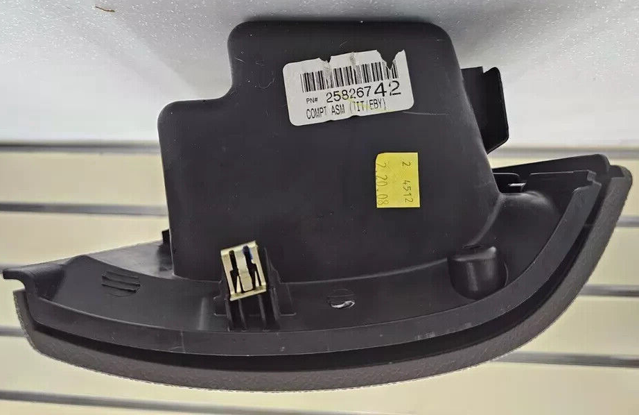 🔥07-13 Silverado SIERRA Dash UPPER GLOVE BOX Storage Compartment Door Tan G4