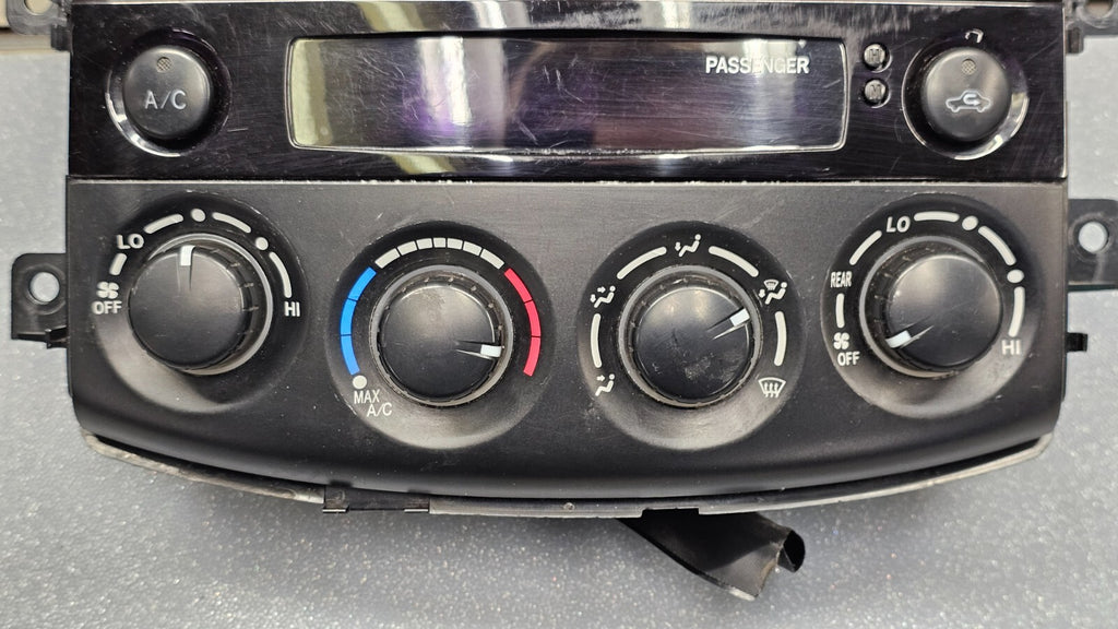 🔥06-10 TOYOTA SIENNA DASH AC HEATER TEMPERATURE CLIMATE CONTROL OEM BLACK