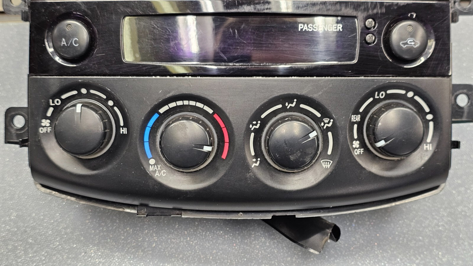 🔥06-10 TOYOTA SIENNA DASH AC HEATER TEMPERATURE CLIMATE CONTROL OEM BLACK