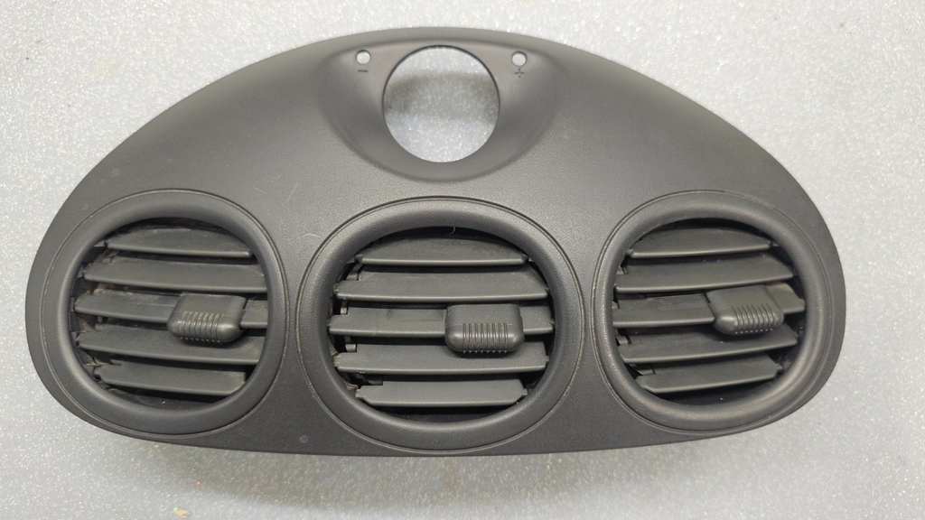 🔥98-04 Chrysler 300M Front Center Dash Air A/C Air Heater Vent W/ Clock Gray