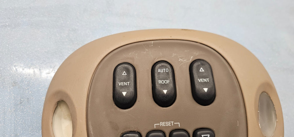 🔥98-02 NAVIGATOR EXPEDITION Overhead Display Computer Sunroof w Homelink TAN