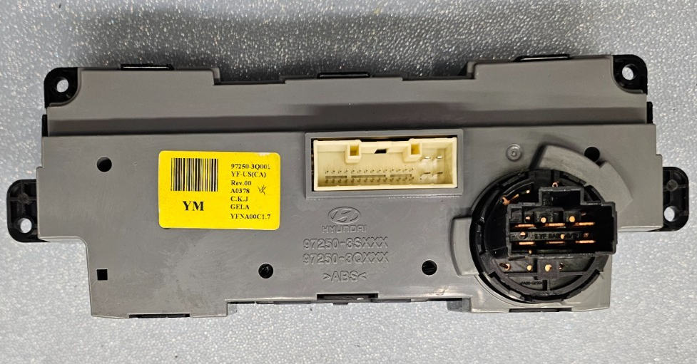 11-13 Hyundai Sonata Heater Temperature Climate Control Panel Unit Conditioning
