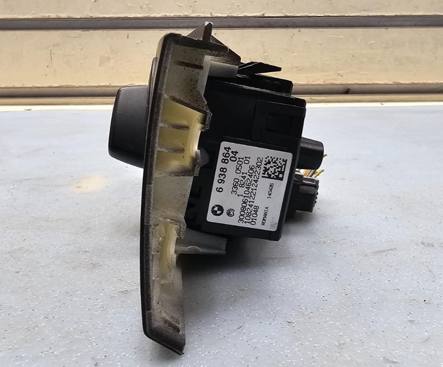 🔥06-11 BMW 3 series Auto Headlight Headlamp Fog Head Light Lamp Switch BLACK