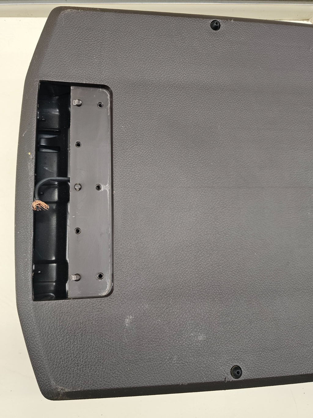 🔥09-12 Dodge RAM 1500 Front Center Console Lid Armrest Leather Cover DARK TAN