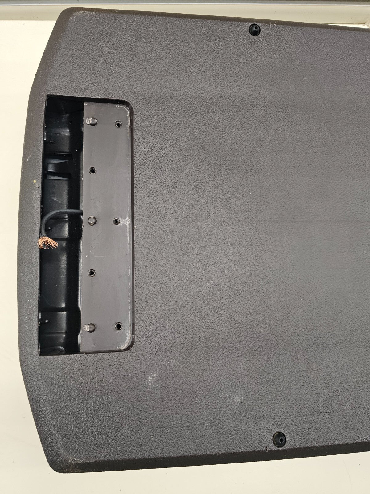 🔥09-12 Dodge RAM 1500 Front Center Console Lid Armrest Leather Cover DARK TAN
