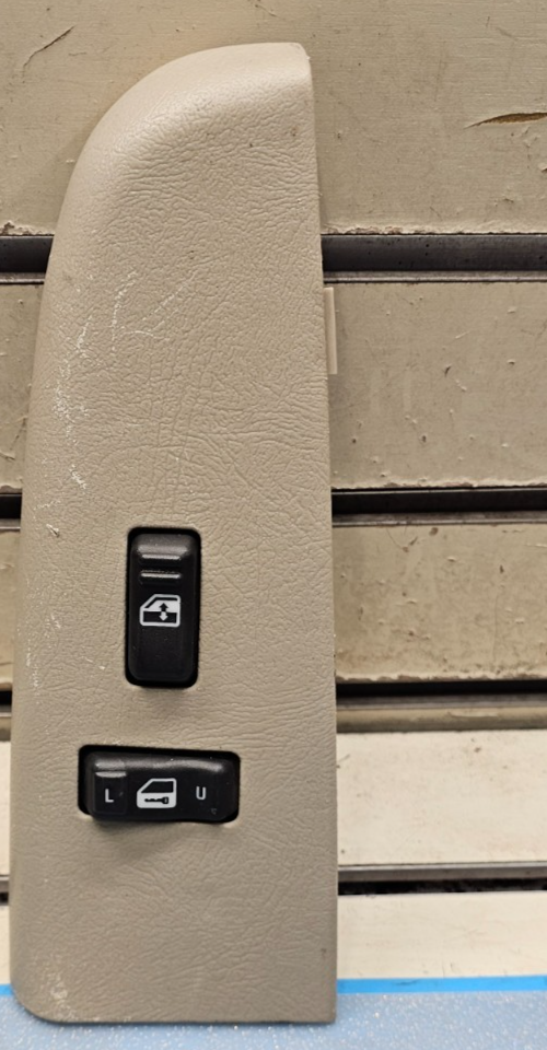 🔥99-02 Silverado SIERRA Front RIGHT Passenger Power Window Switch Lock TAN