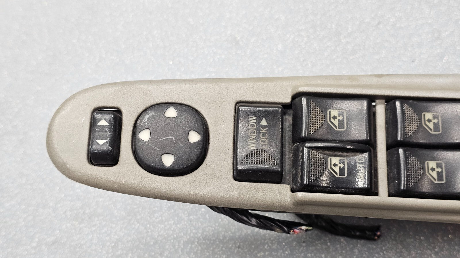 🔥02-07 Rendezvous Impala Left Driver Master Power Window Door Switch Lock Tan