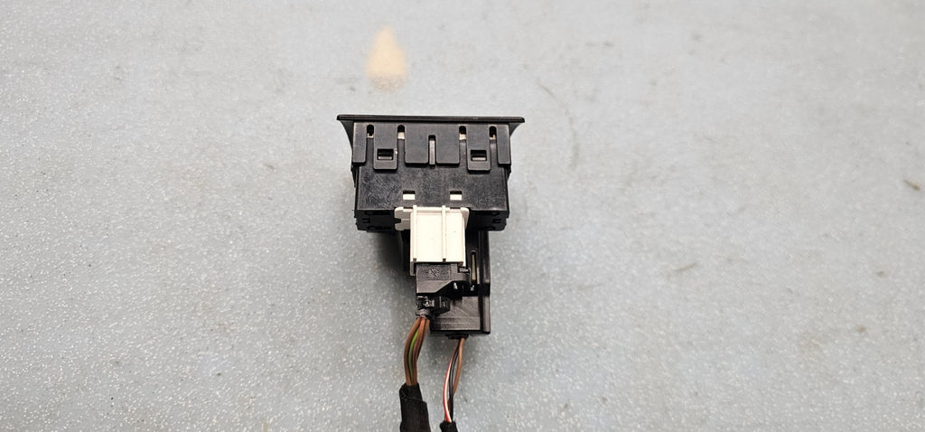 🔥12-15 VW PASSAT DASH HAZARD SWITCH WITH CLOCK BLACK OEM