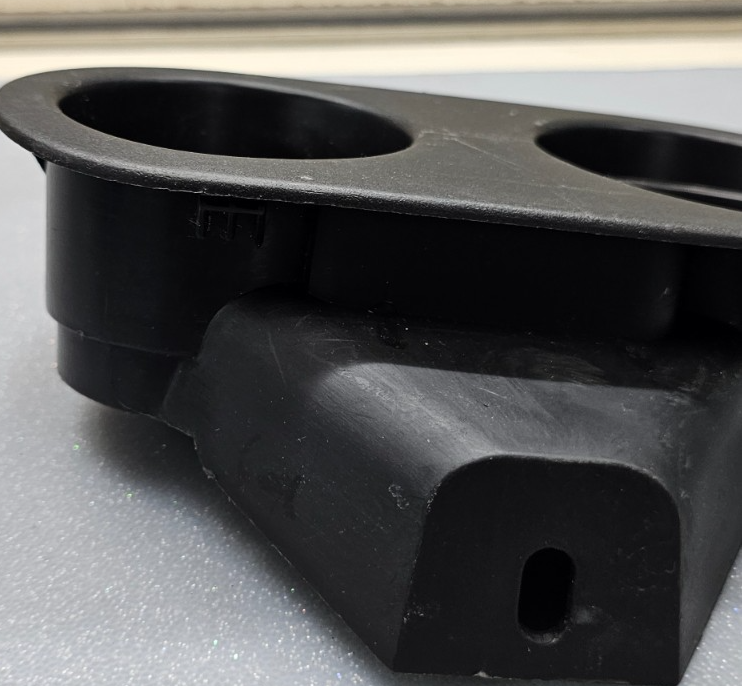 🔥07-14 Escalade ESV EXT Center Console Cup Drink Holder Bezel Assembly Black
