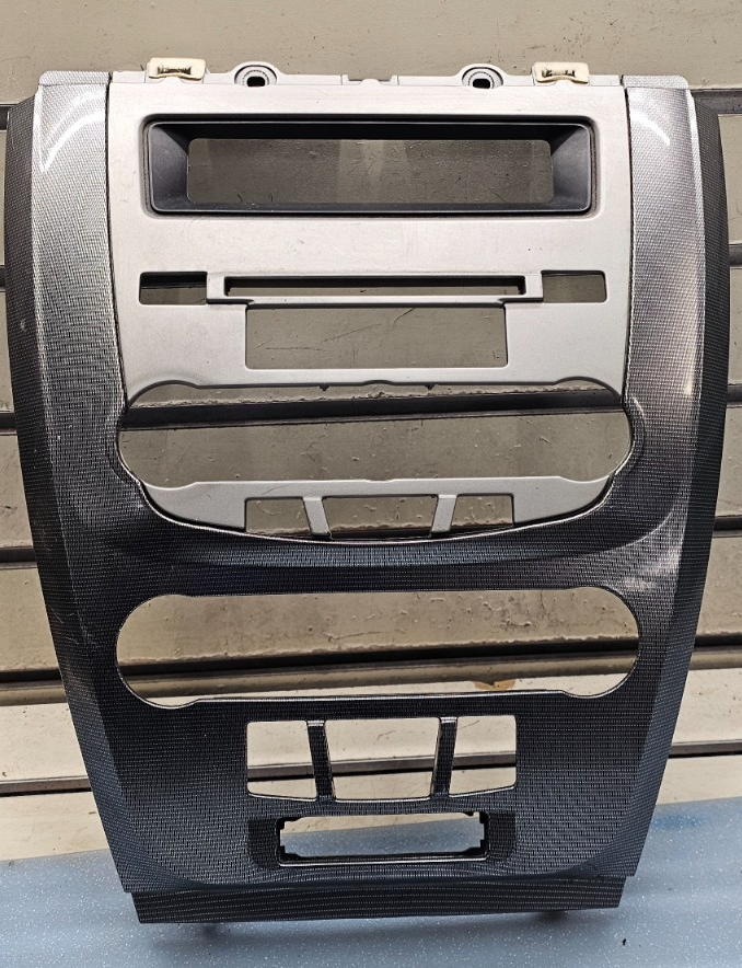 🔥 10-12 Ford Fusion Milan Climate Control Radio St5ereo Bezel Panel Trim Silver